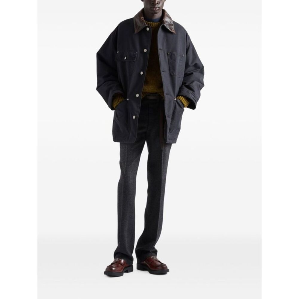 Prada Men Canvas Padded Jacket - Picture 2 of 4